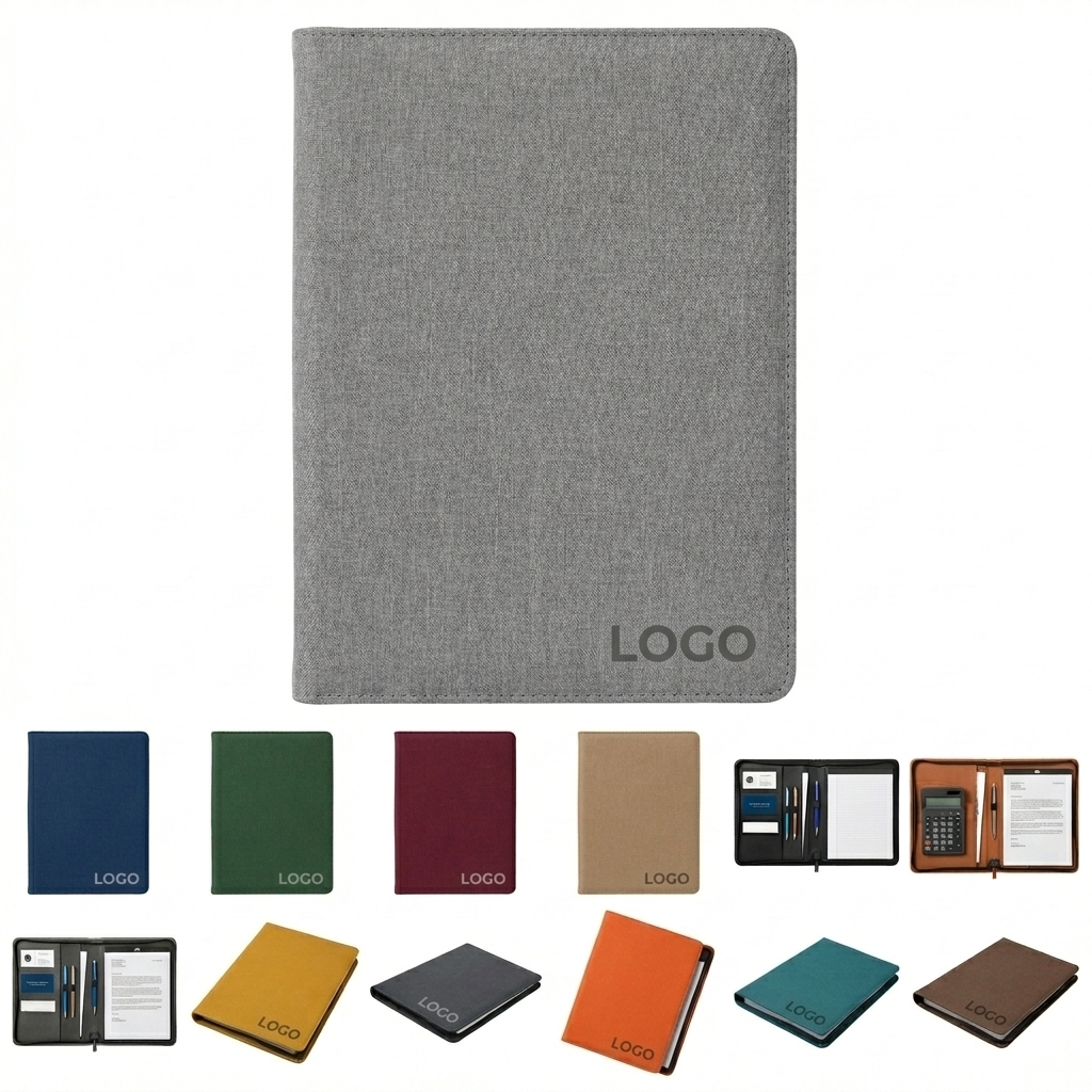 Professional A4 Document Clipboard Case with Card Slot & Phone Stand