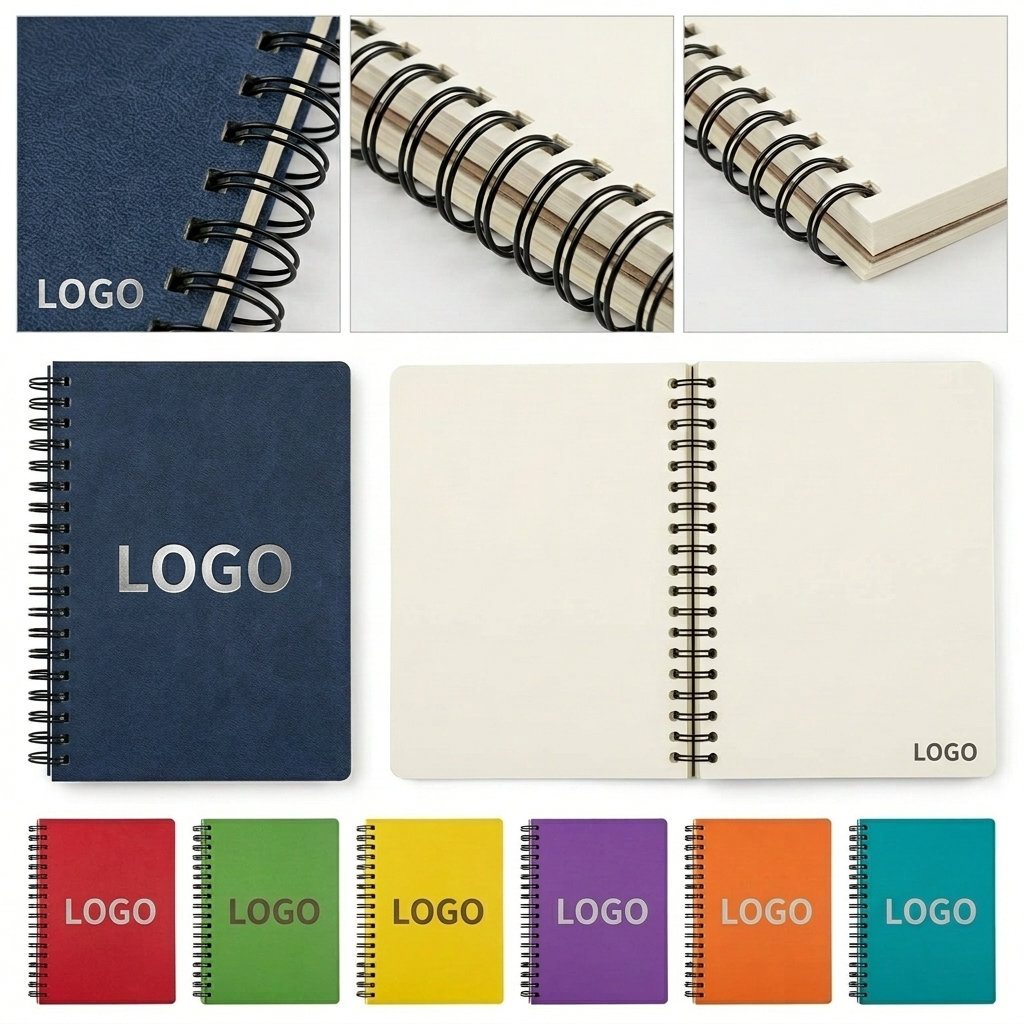 A4 Coiled Art Notebook - 160GSM Smooth Paper for Sketching & Drawing, 60 Sheets