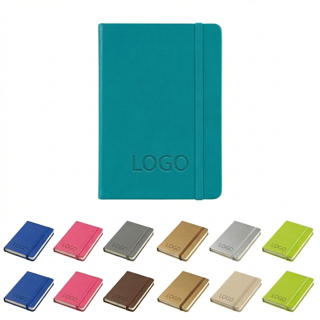 A5 Premium Hardcover Notebook with Elastic Closure & 300g Enhanced Paper