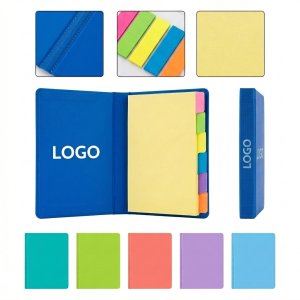 Pocket-Sized 2" Sticky Note Book with Adhesive Pages