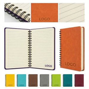 Colorful Coil-Bound Meeting Notebook Set